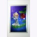 Original Art Foil 3D High Quality New Year's Card "Fairy on Christmas Tree"